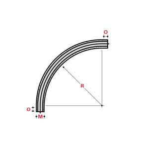 ID 90° x 24" Standard Radius Elbows - BELOW GROUND