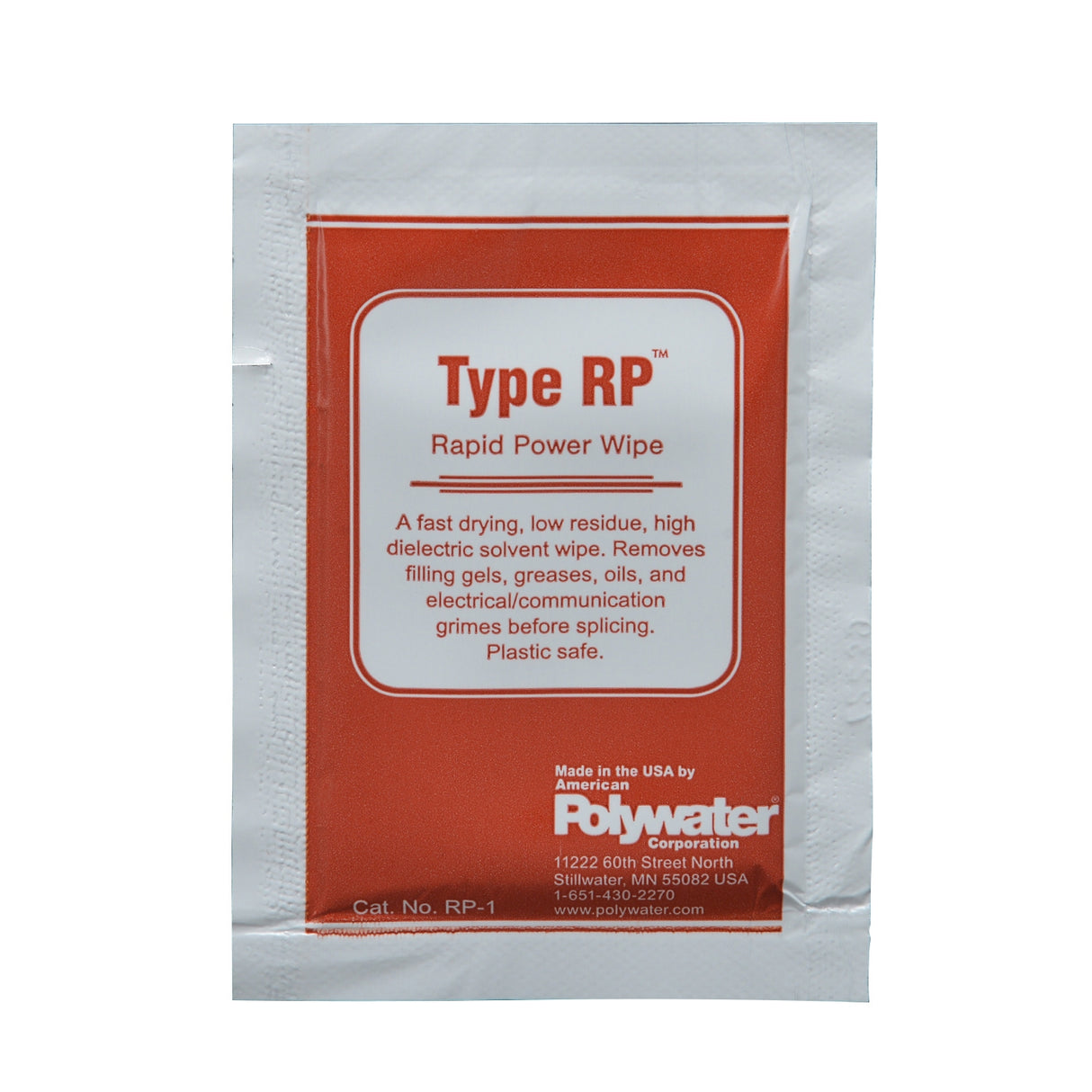 Polywater Type RP Fast-Evaporating Cable Cleaner