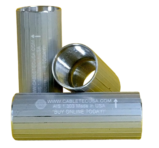 Aluminum Reverse Thread Couplers for SIDR Duct