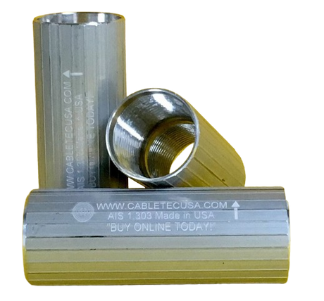 Aluminum Reverse Thread Couplers for SIDR Duct