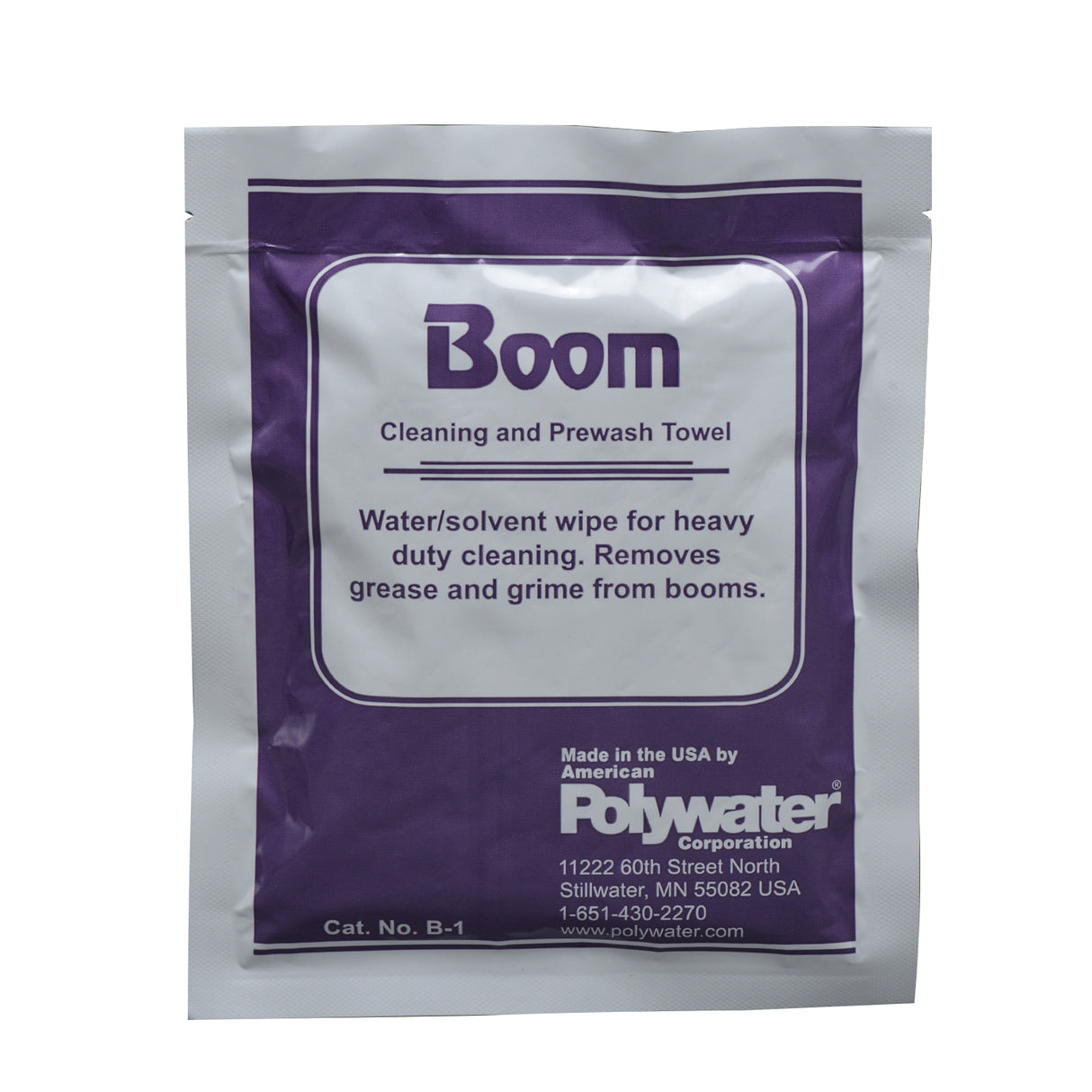 Polywater BOOM Prewash Wipes