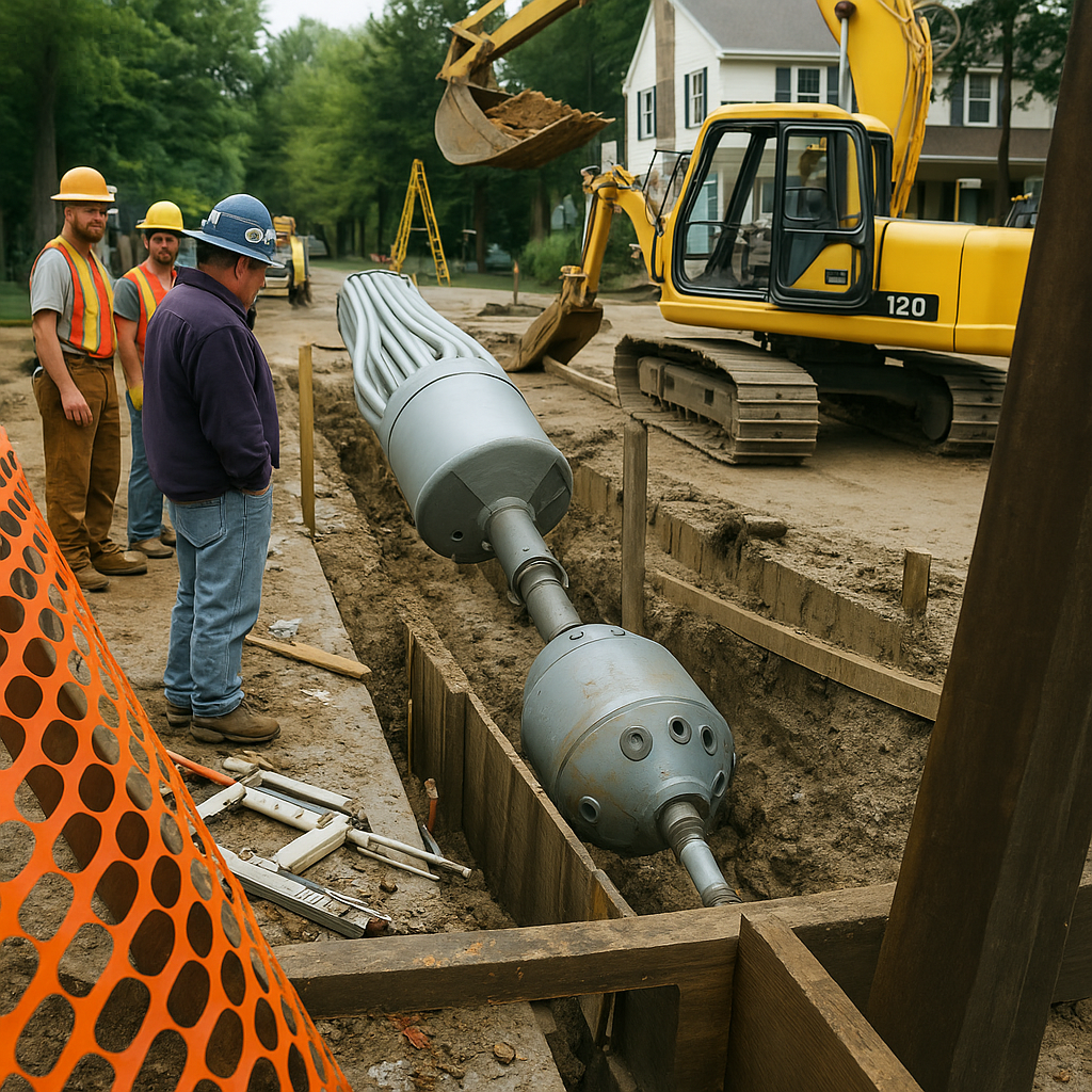 Prime Conduit Pole Riser Bore-Gard Schedule 80 PVC Conduit | Trenchless | Bell End | Utility ...