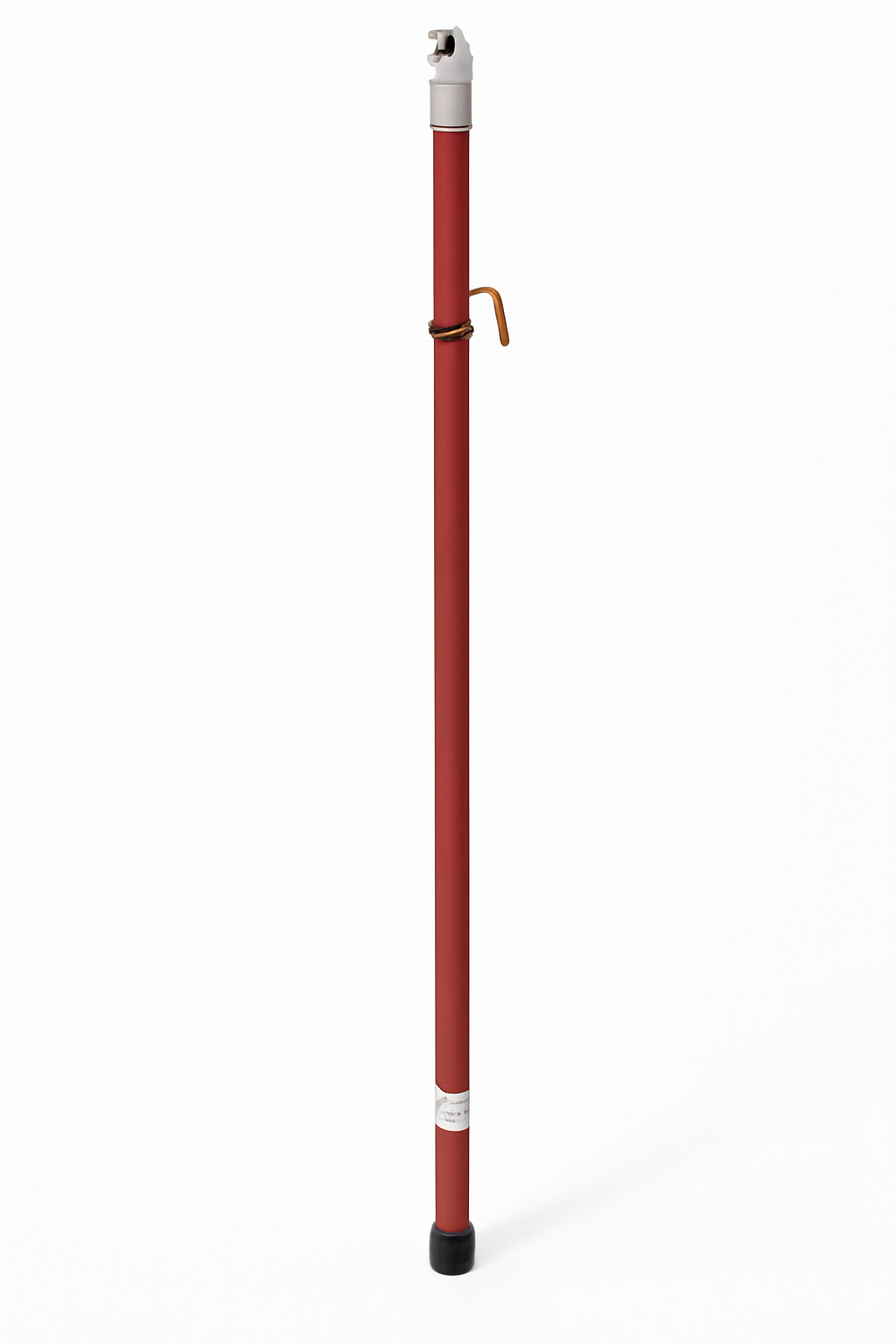 Universal hot stick made of fiberglass with a foam core, 1.25-inch diameter, designed for safe utility work.