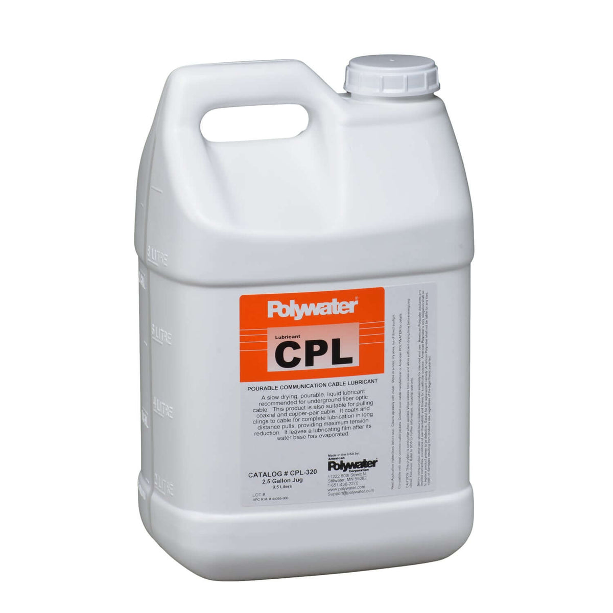 Cpl Utility Polywater CPL Pourable Cable Lubricant | Utility Pipe Supply