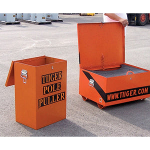 Wheeled Storage Case With Pull Handle