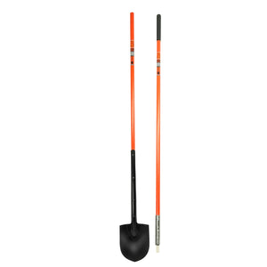 TiiGER DG-SH12 Shovel on a 12 ft sectional fiberglass handle