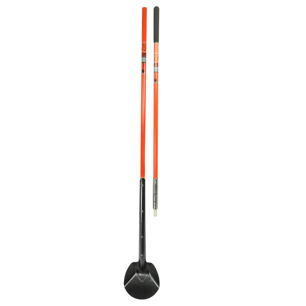 TiiGER DG-WS10 Western Spoon head on a 10 ft sectional fiberglass handle