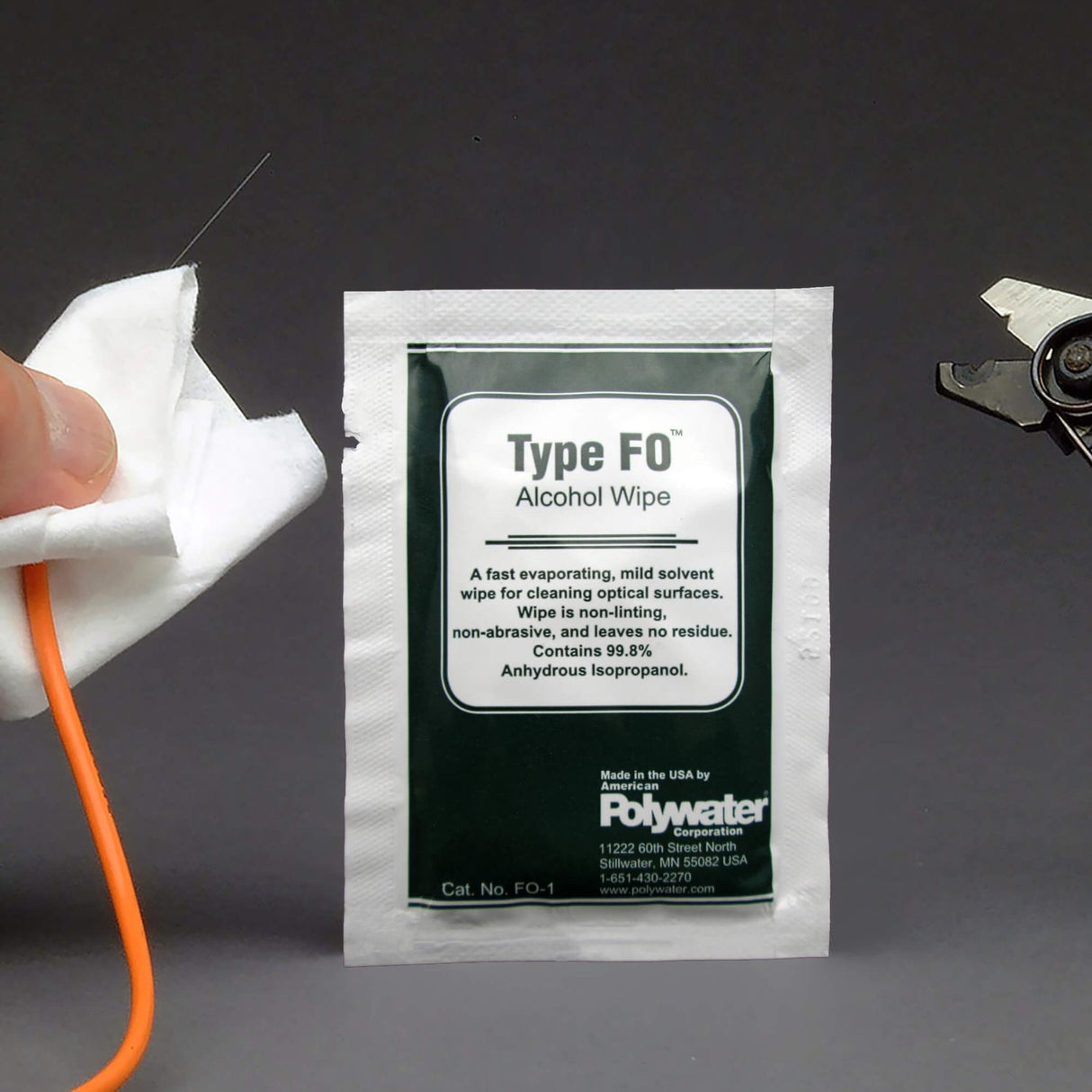 Polywater Type FO Fiber Optic Cleaner