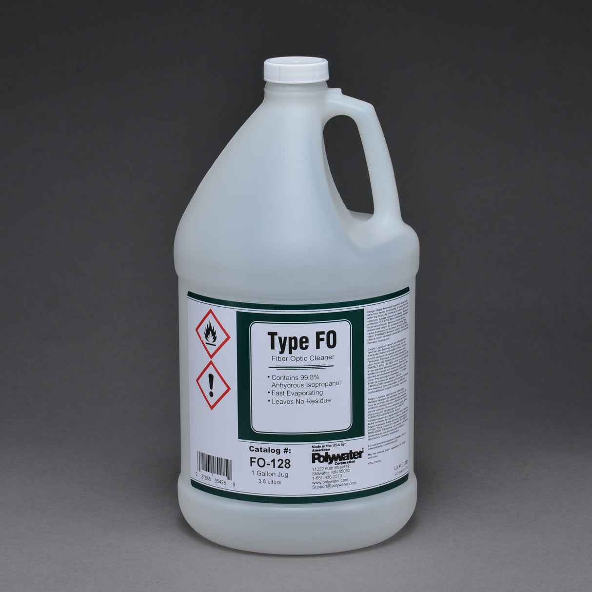 Polywater Type FO Fiber Optic Cleaner