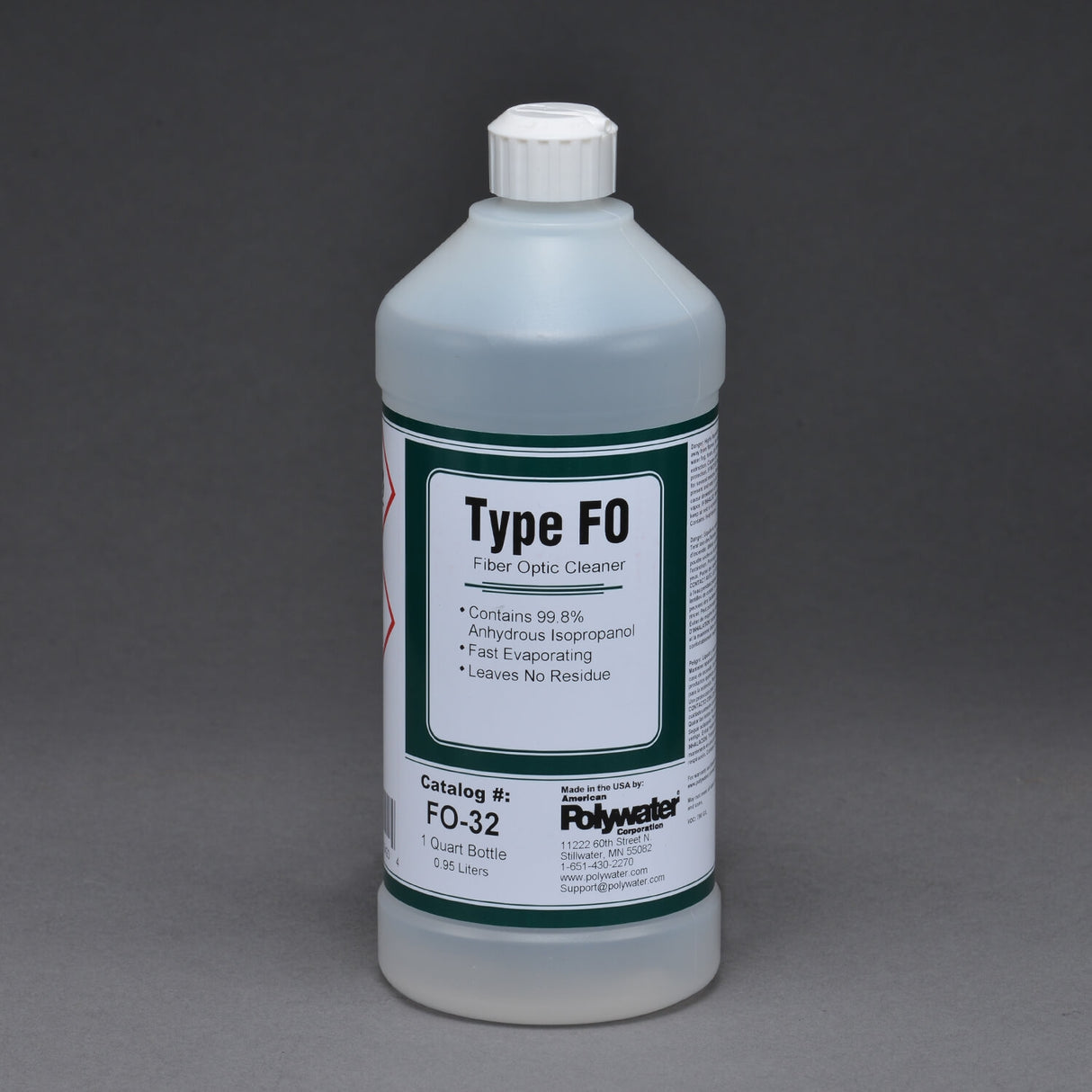 Polywater Type FO Fiber Optic Cleaner