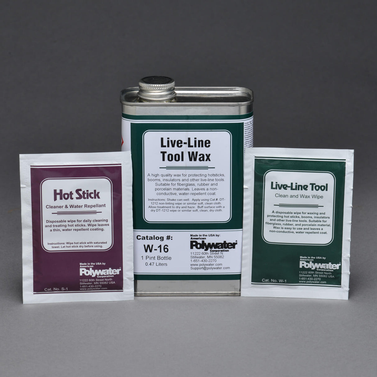 Polywater Type S-1 Cleaner and Water-Repellent Wipe