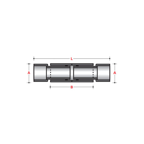 DOUBLE EXPANSION JOINT WITH O-RINGS - ABOVE GROUND