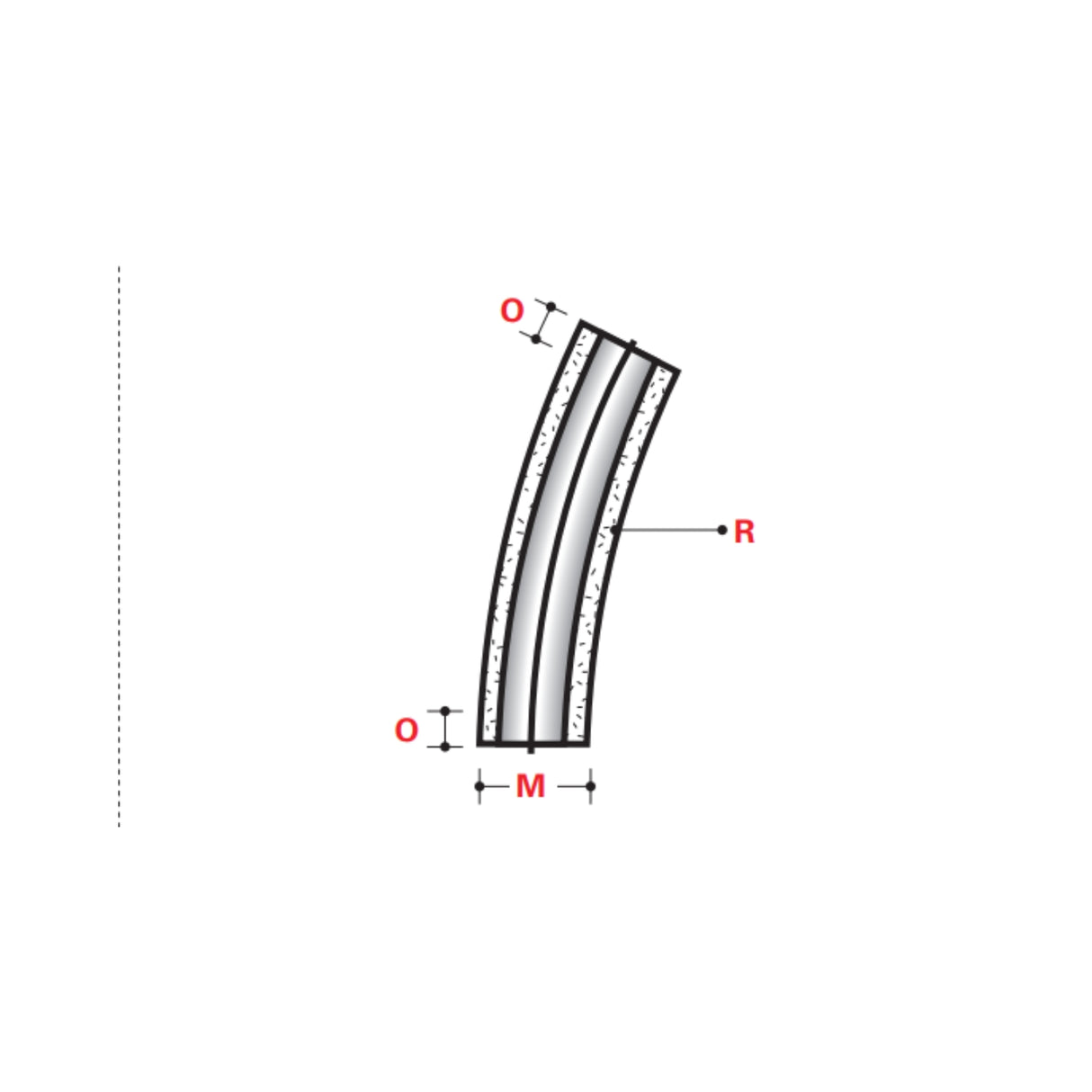 IPS 22-1/2° x 60" STANDARD RADIUS ELBOWS -ABOVE GROUND