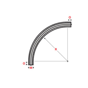 IPS 90° x 12" STANDARD RADIUS ELBOWS - ABOVE GROUND