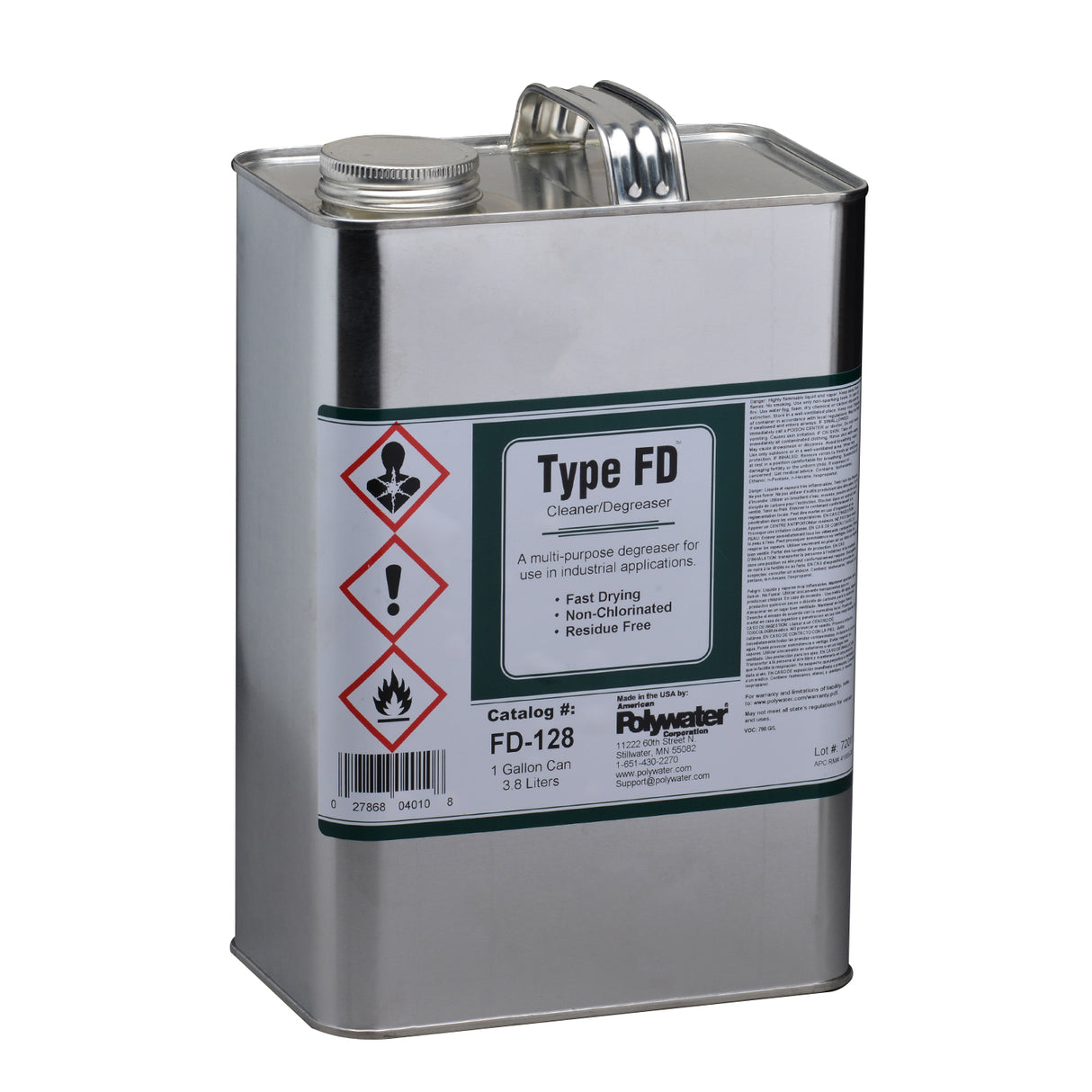 Polywater Type FD Electrical Contact Cleaner