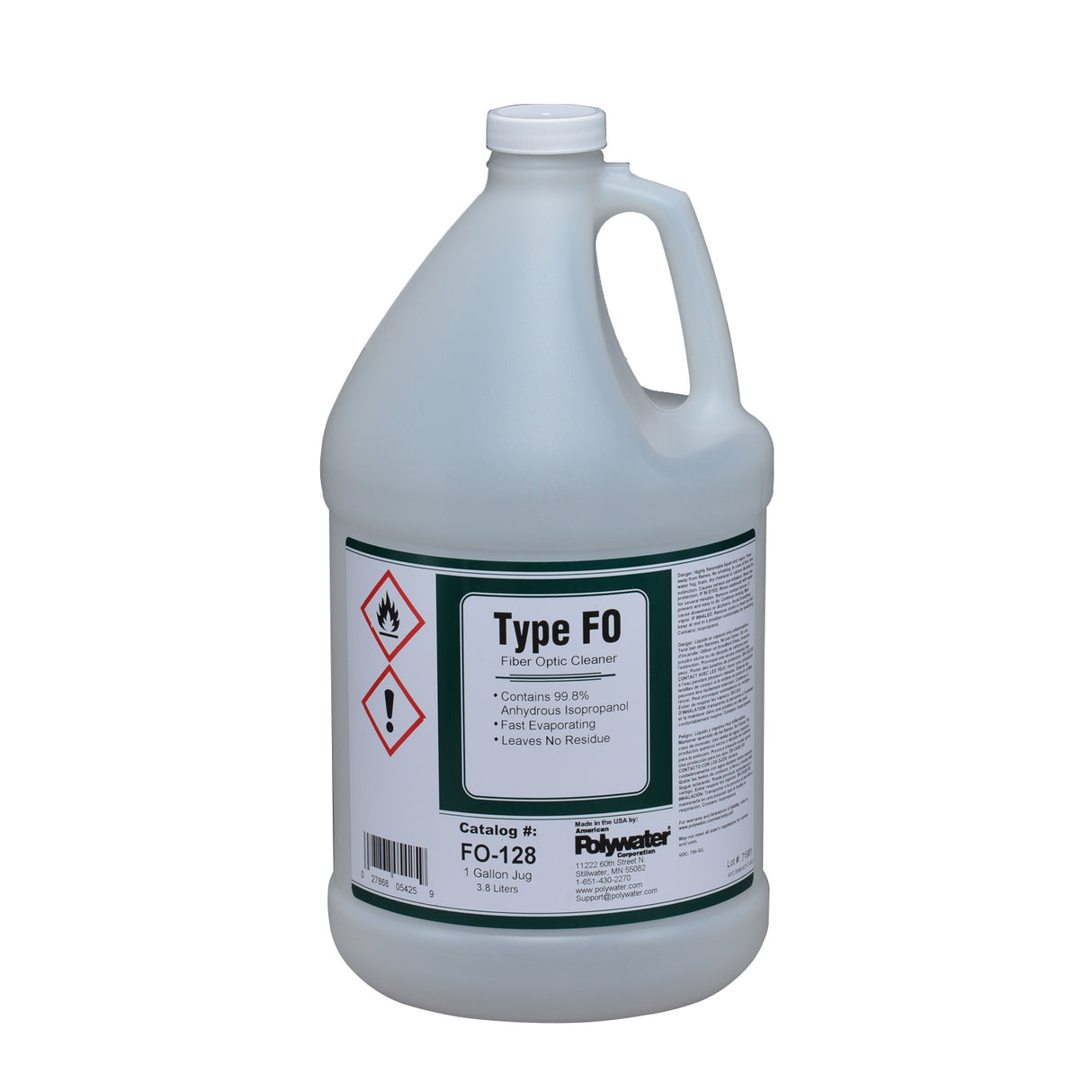 Polywater Type FO Fiber Optic Cleaner