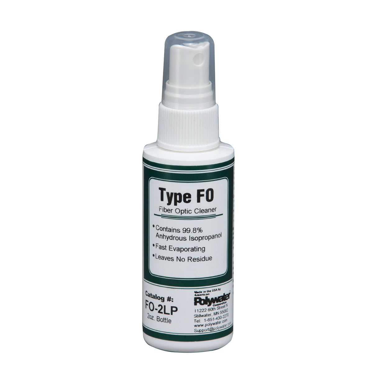 Polywater Type FO Fiber Optic Cleaner