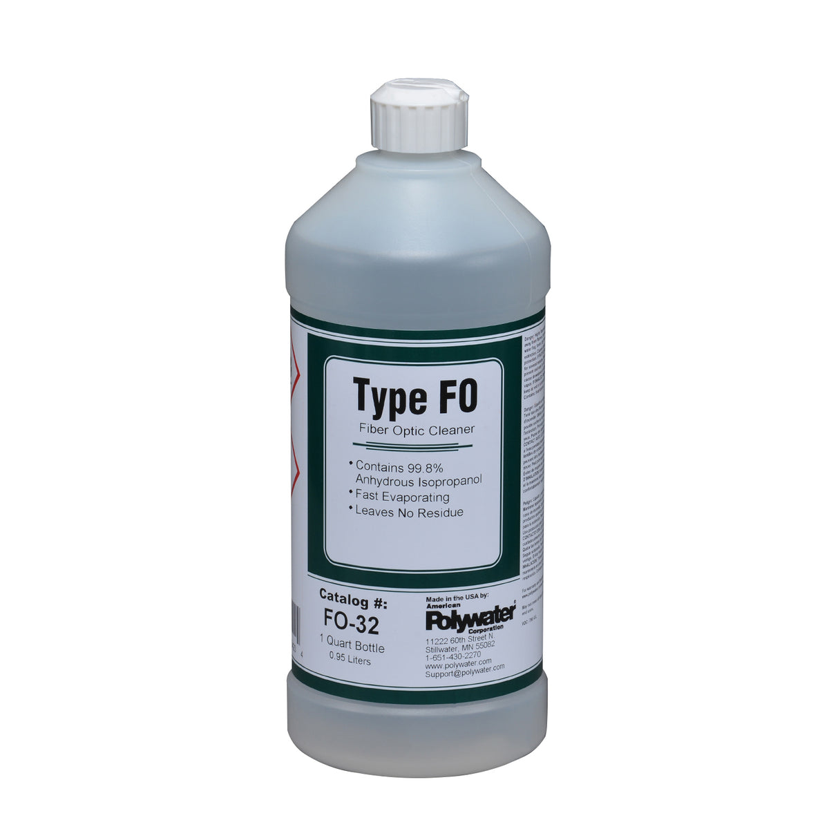 Fos Cleaner Polywater Type FO | Fiber Optic Cleaner | Utility Pipe Supply