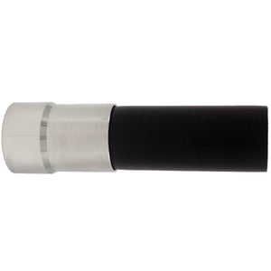 Standard Female NPT transition fitting with epoxy-coated carbon steel, 304 stainless steel, or 316 stainless steel collar and HDPE extension for SDR 7–17 piping systems.