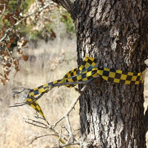 Checkerboard Patterned Roll Flagging