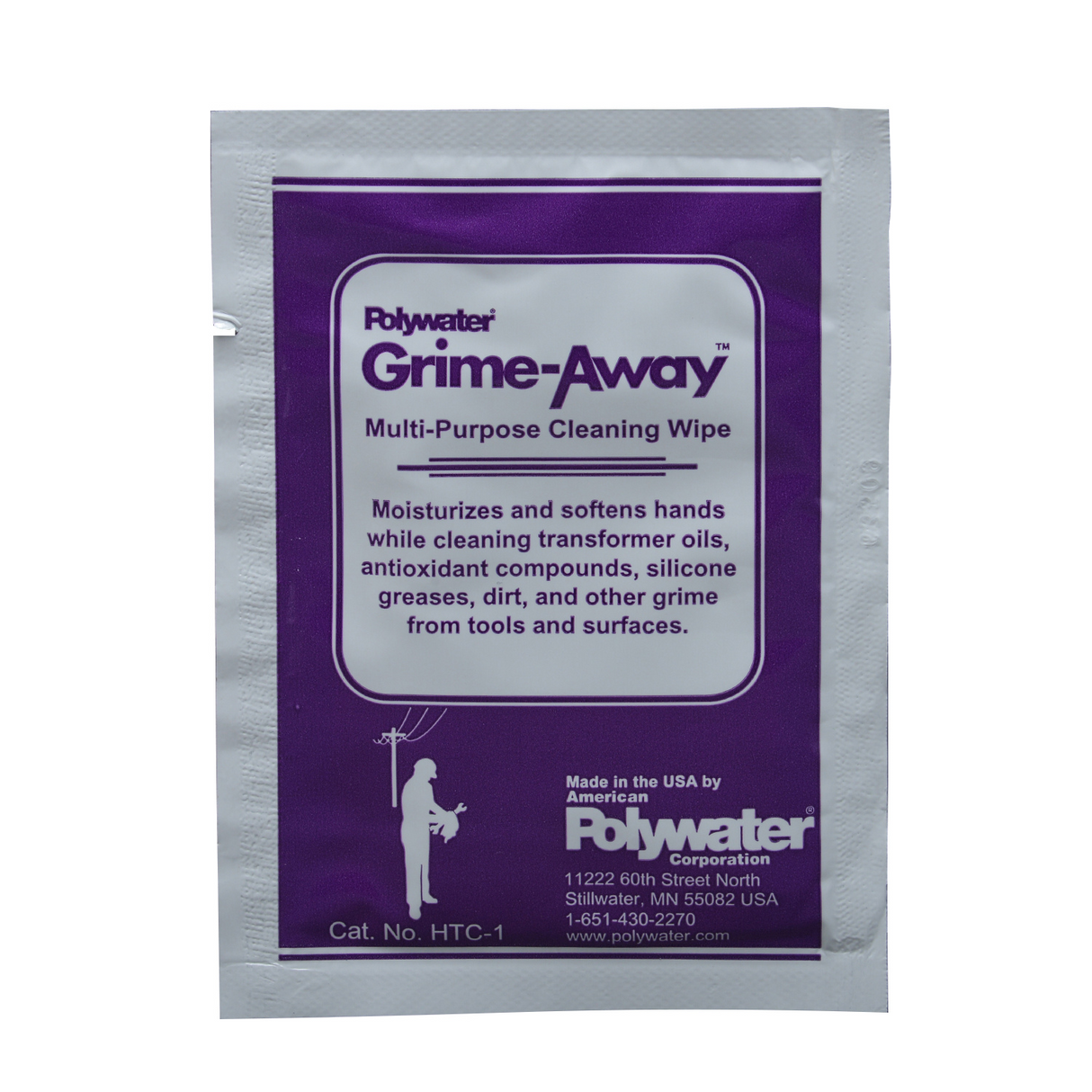 Polywater Grime-Away Cleaning Wipes