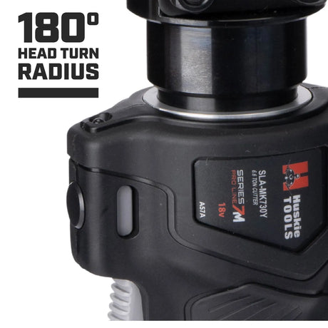 SL-RLC7610 Crimping Tool 180-Degree Rotating C-Head Close-Up View