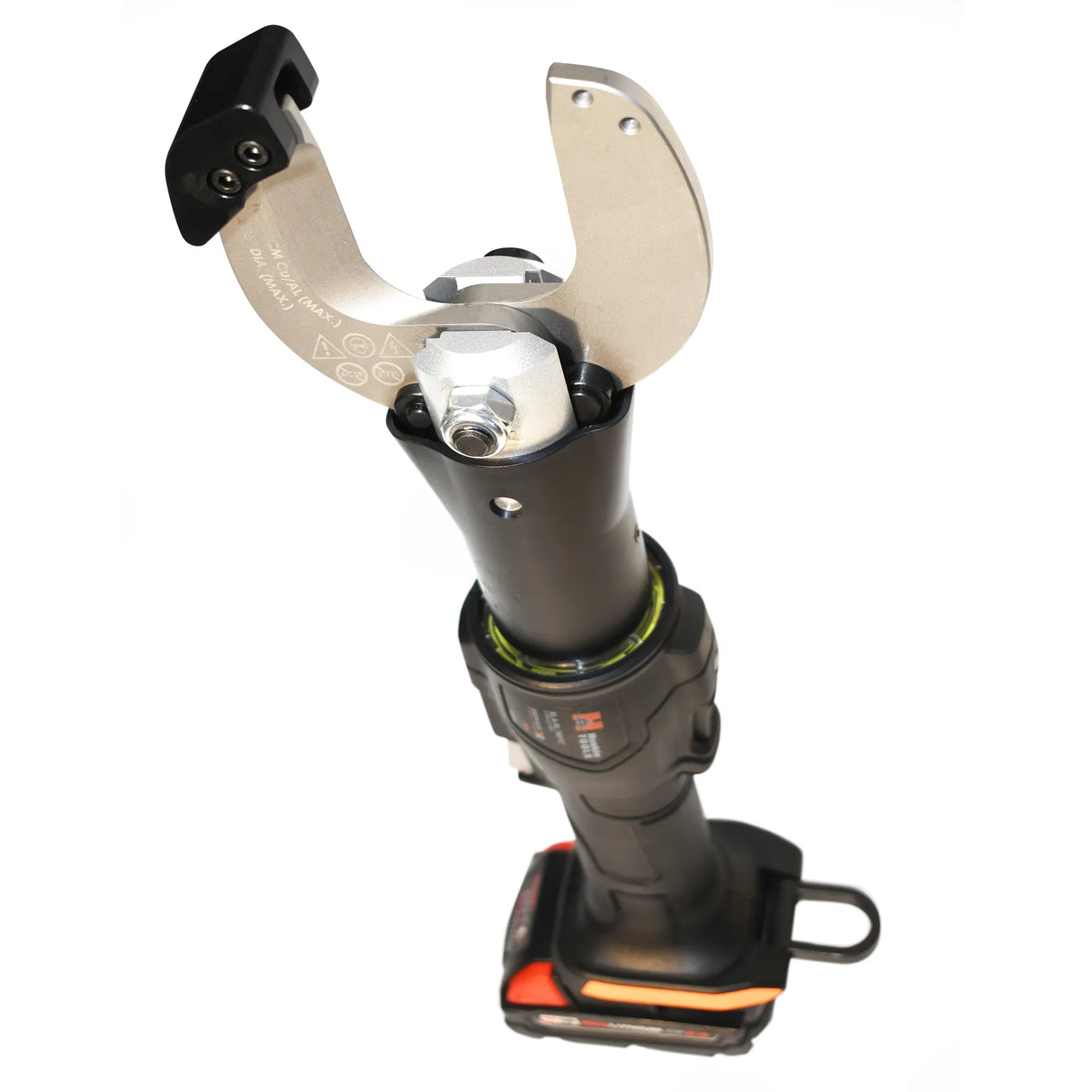 Huskie SLA-RL760YC 6-ton inline scissor cable cutter kit, Milwaukee M18 — view 3