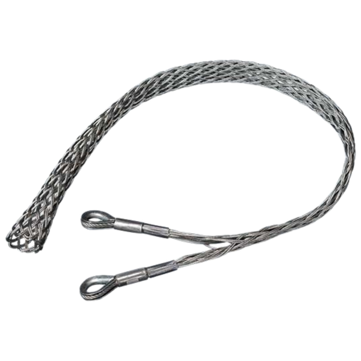 Heavy Duty  Double Hose Restraint Socks Thimble Eye - Galvanised Steel