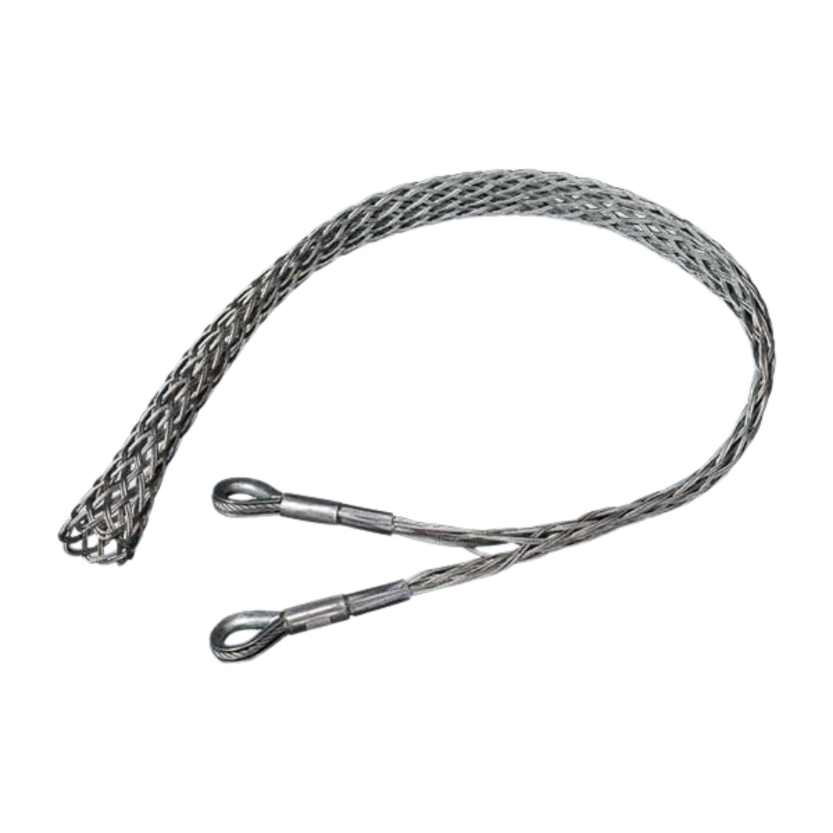 Heavy Duty Hose Restraint Socks Double Eye Multiweave - Max Strength - 316 Stainless Steel