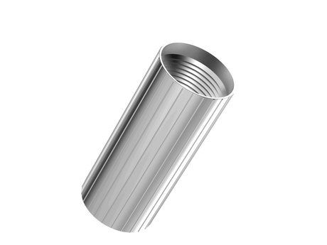 Aluminum Coupler Reverse-Threaded