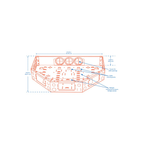 Durable 2.5 mm Web Grommet for MDS Enclosure