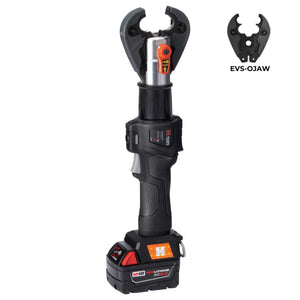 SLA 6 TON INLINE CRIMPING & CUTTING TOOL WITH INTERCHANGEABLE JAWS | MILWAUKEE | Utility Pipe Supply