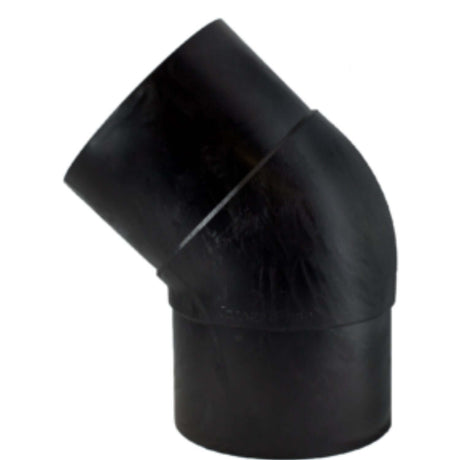 Molded 45° Butt Fusion Elbow | IPS/DIPS HDPE | Integrity Fusion PE4710 Fitting
