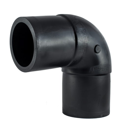 Molded 90° Butt Fusion Elbow | IPS/DIPS HDPE | Integrity Fusion PE4710 Fitting