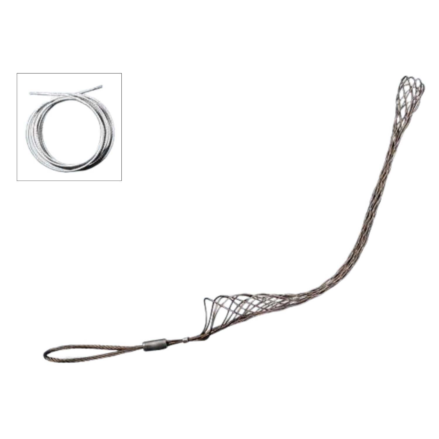 Offset Eye Split Mesh Lace Closing Support Socks | Stainless | Utility ...