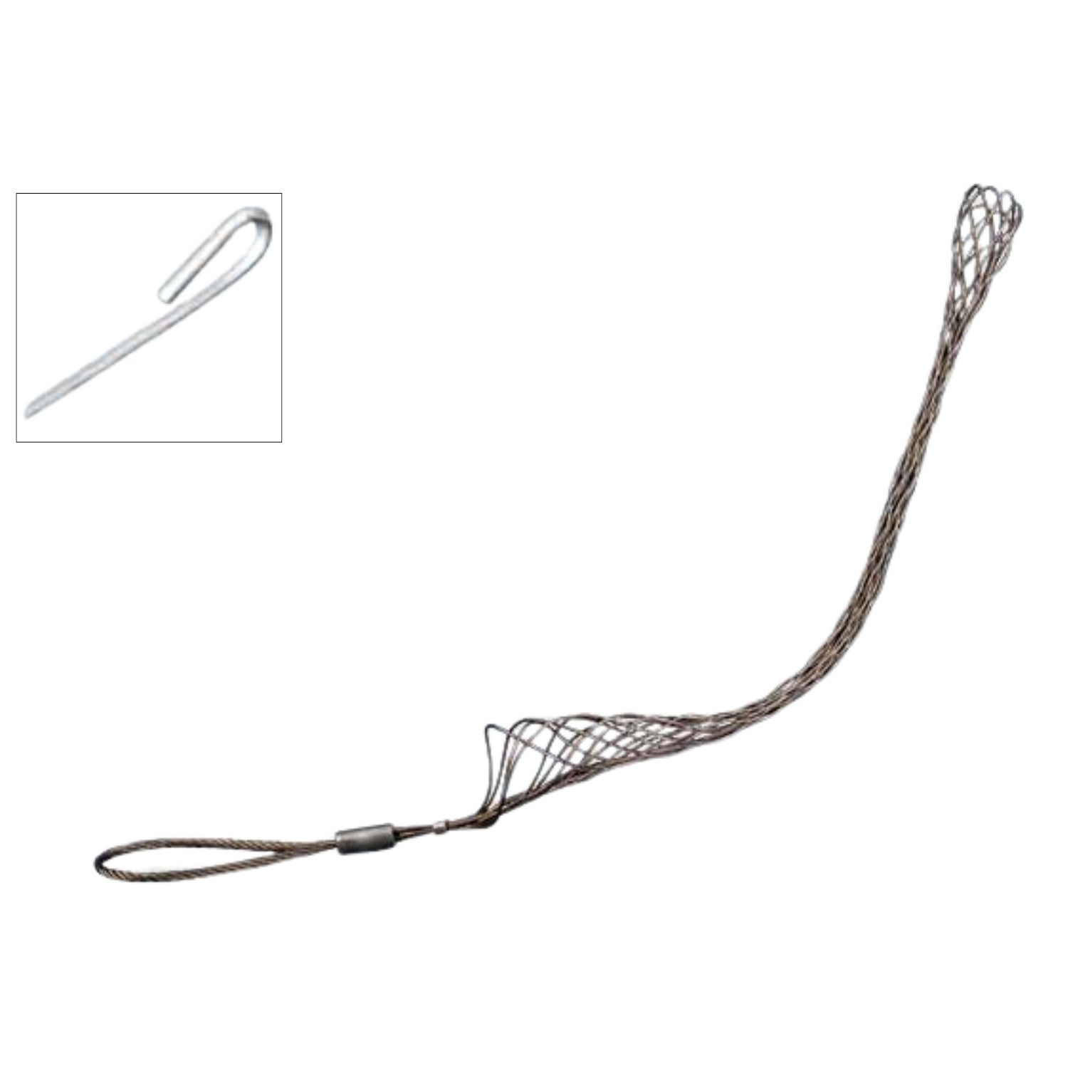 Offset Eye Split Mesh Rod Closing Cable Support Socks | 304 SS ...