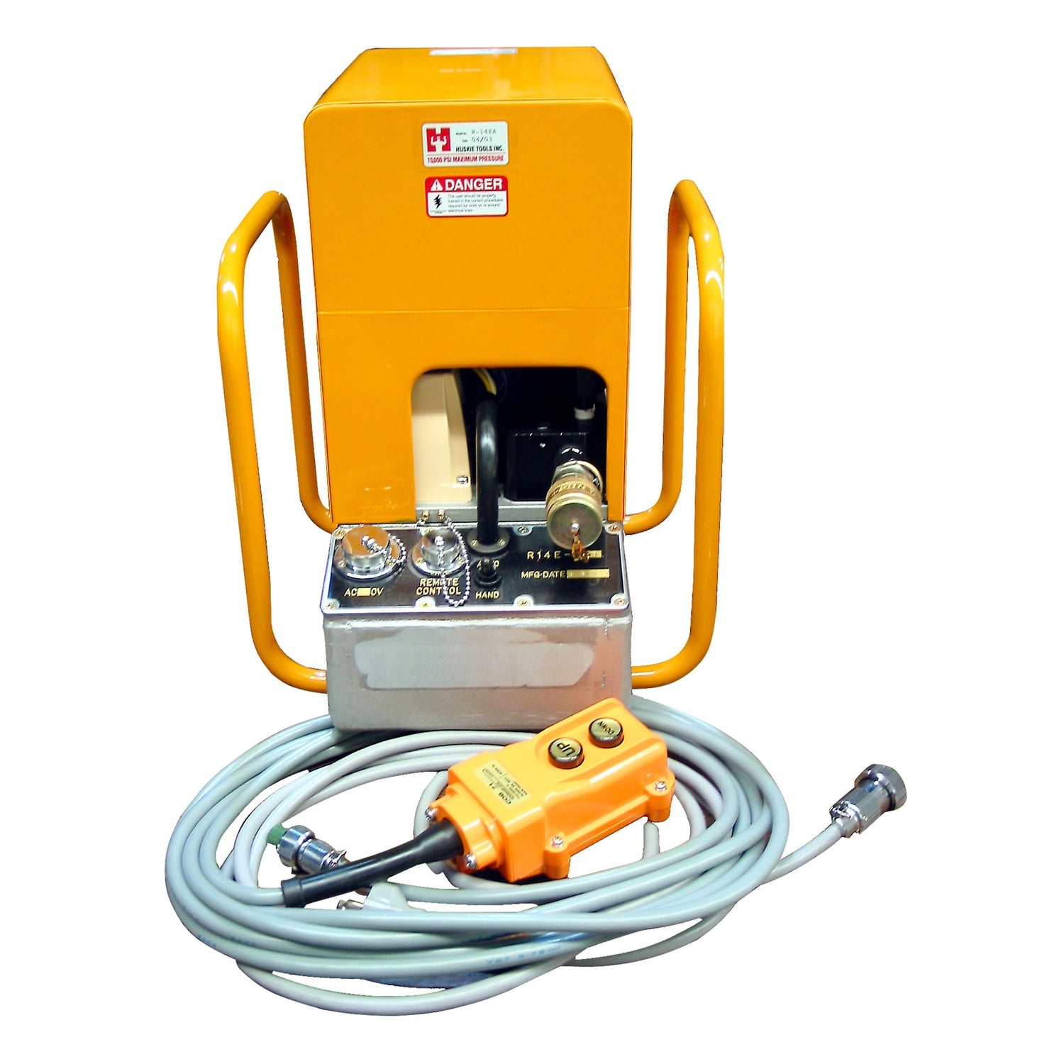 R-14EA electric hydraulic pump – 10,000 psi remote control – Utility ...
