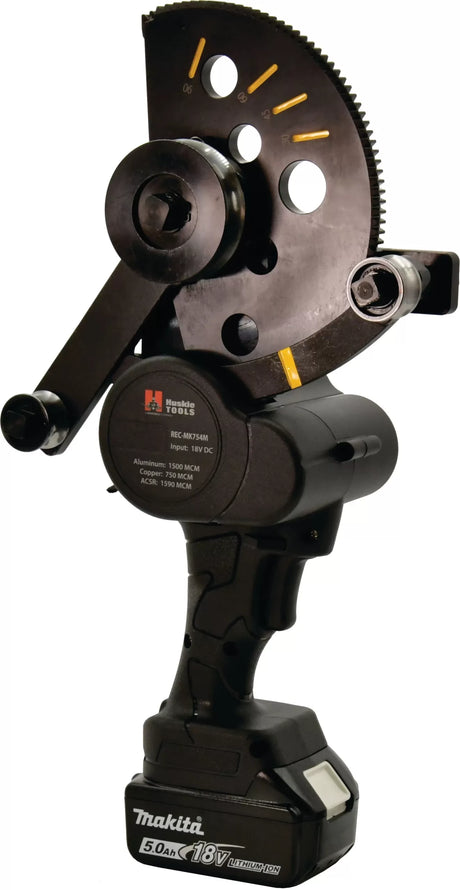 Huskie REC-MK7GRB 6-ton ground rod bending tool kit, Makita LXT