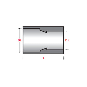 Conduit Reducing Adapter (ID) - BELOW GROUND