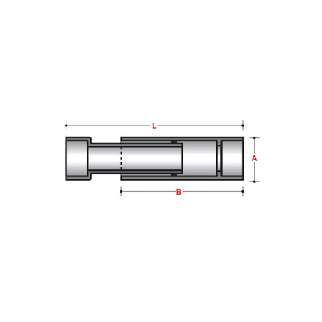 SINGLE EXPANSION JOINT SOCKET X SOCKET, NO O-RING - ABOVE GROUND