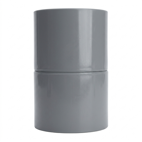 Schedule 40 and 80 PVC long line repair coupling with center stop
