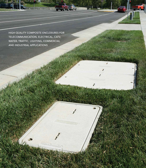 NewBasis 30" x 48" x 36" Polymer Concrete Handhole | Tier 15 | PCA304836-00012