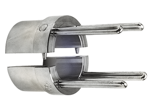 Steel Duct Round Adapters 4'' Diameter