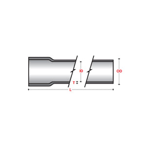 SW Type - Standard Wall Straight Socket Joint Pipe - ABOVE GROUND