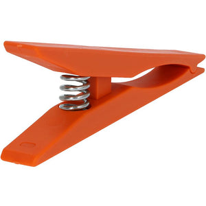 PENTA spring clip with a 1-inch jaw opening and 6.5-inch length, designed for securing insulation blankets.