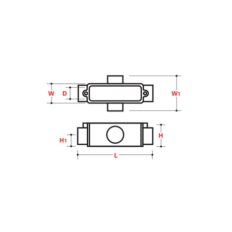 TYPE X Conduit Bodies (XW) - Above Ground Fittings