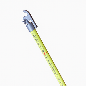 Pentagonal telescoping measuring stick with a 1-1/8 inch top section, marked for precise measurements.