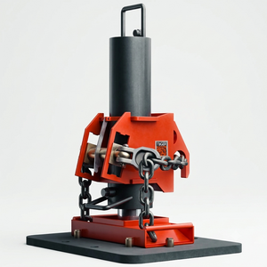 TiiGER 4001D-40 hydraulic pole puller with HA0040 pad