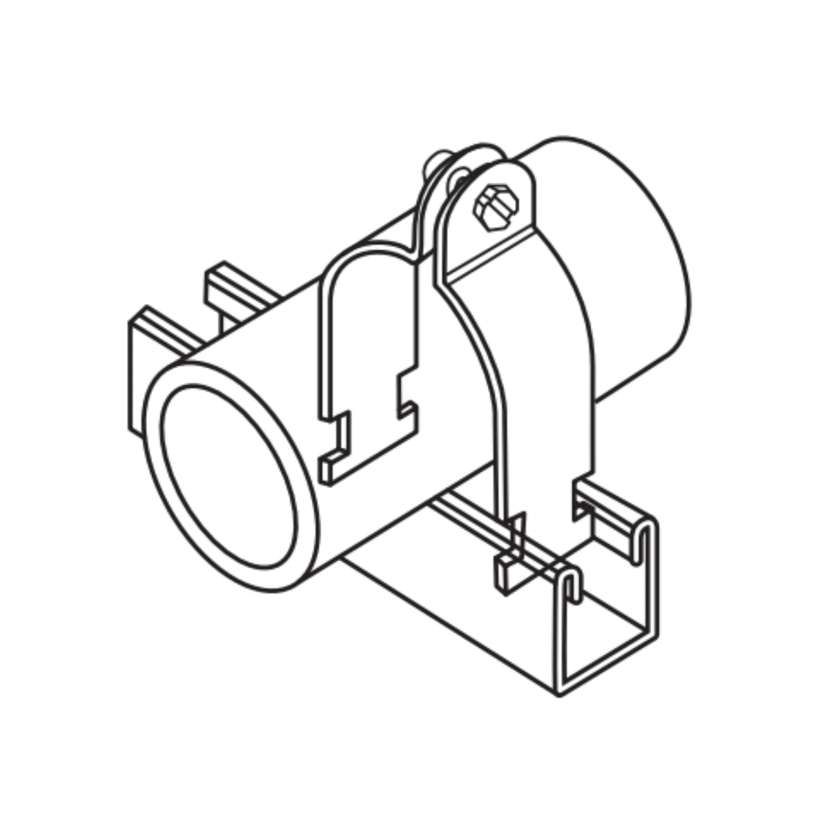 Stainless Steel Rigid Strut Clamps