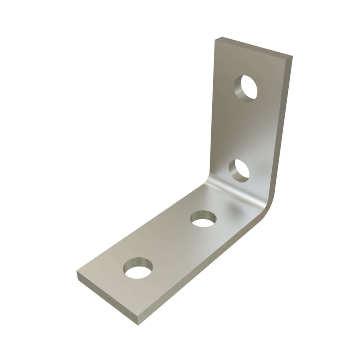 Normal Utility Brackets Stainless Steel 4-Hole 90° Brackets | Type 316 | ATKORE | Utility Pipe ...